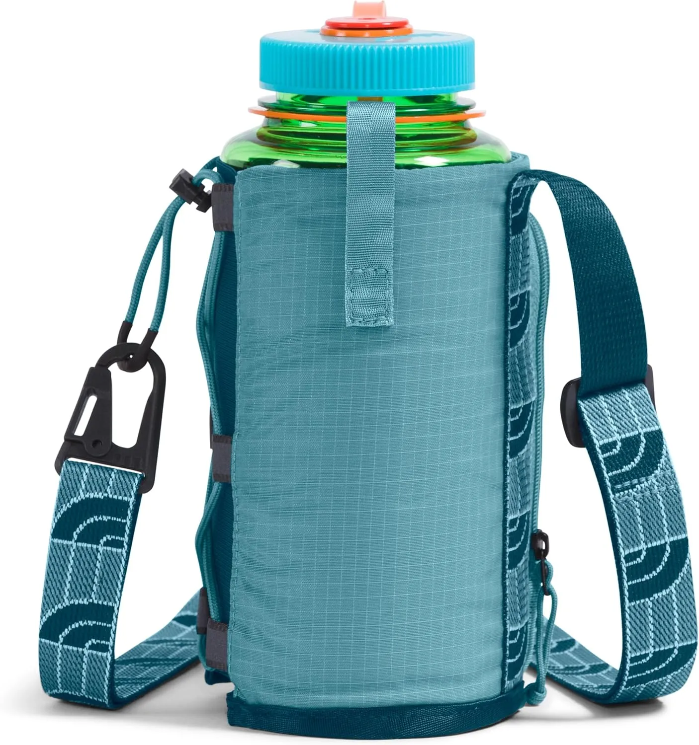 THE NORTH FACE Borealis Water Bottle Holder - PFAS Free, Algae Blue/Midnight Petrol, One Size