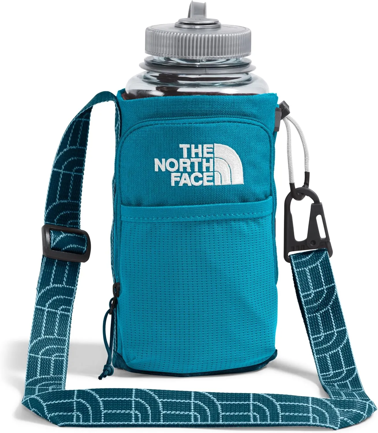 THE NORTH FACE Borealis Water Bottle Holder - PFAS Free, Midnight Petrol/Alkaline Blue, One Size