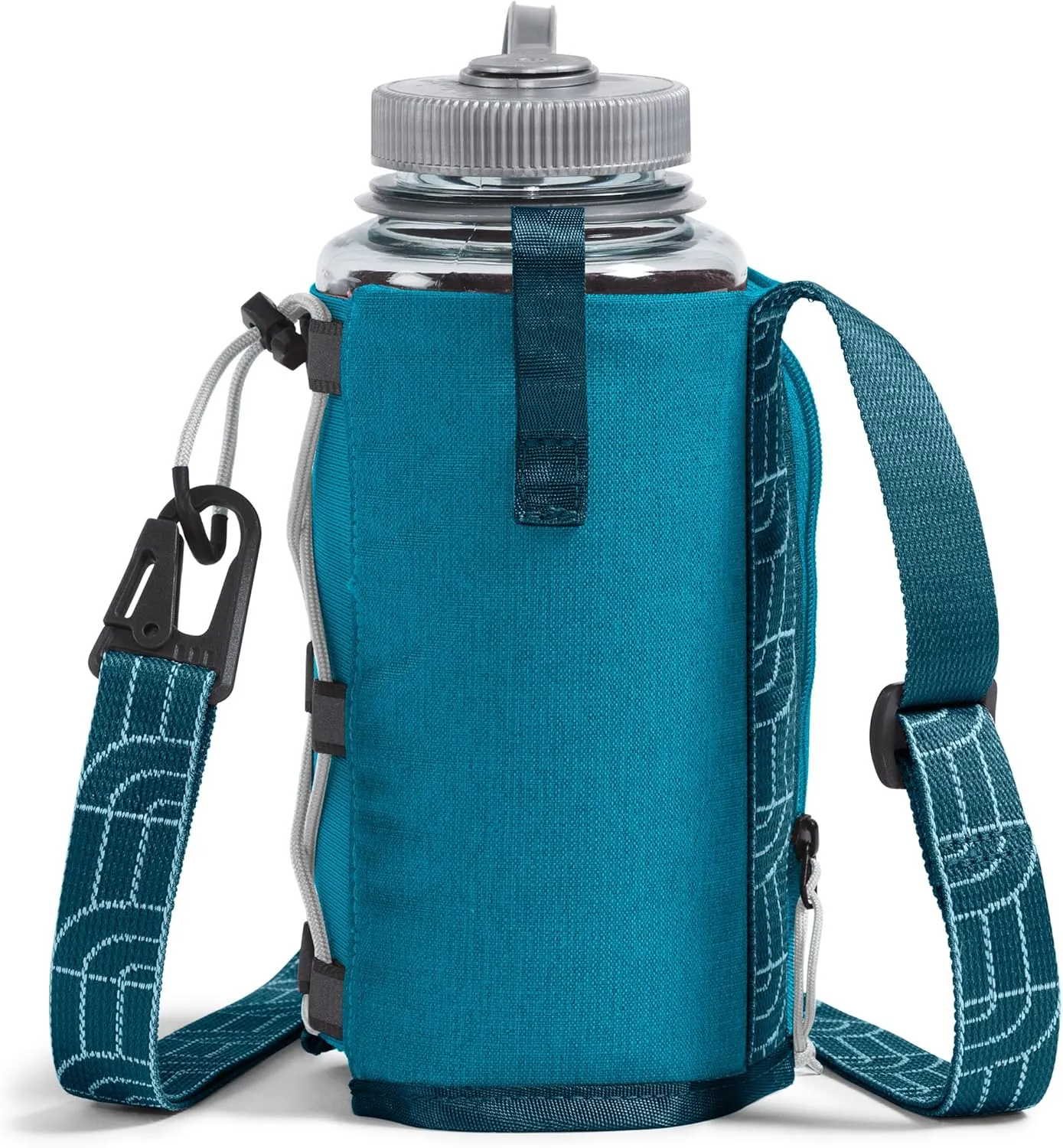 THE NORTH FACE Borealis Water Bottle Holder - PFAS Free, Midnight Petrol/Alkaline Blue, One Size