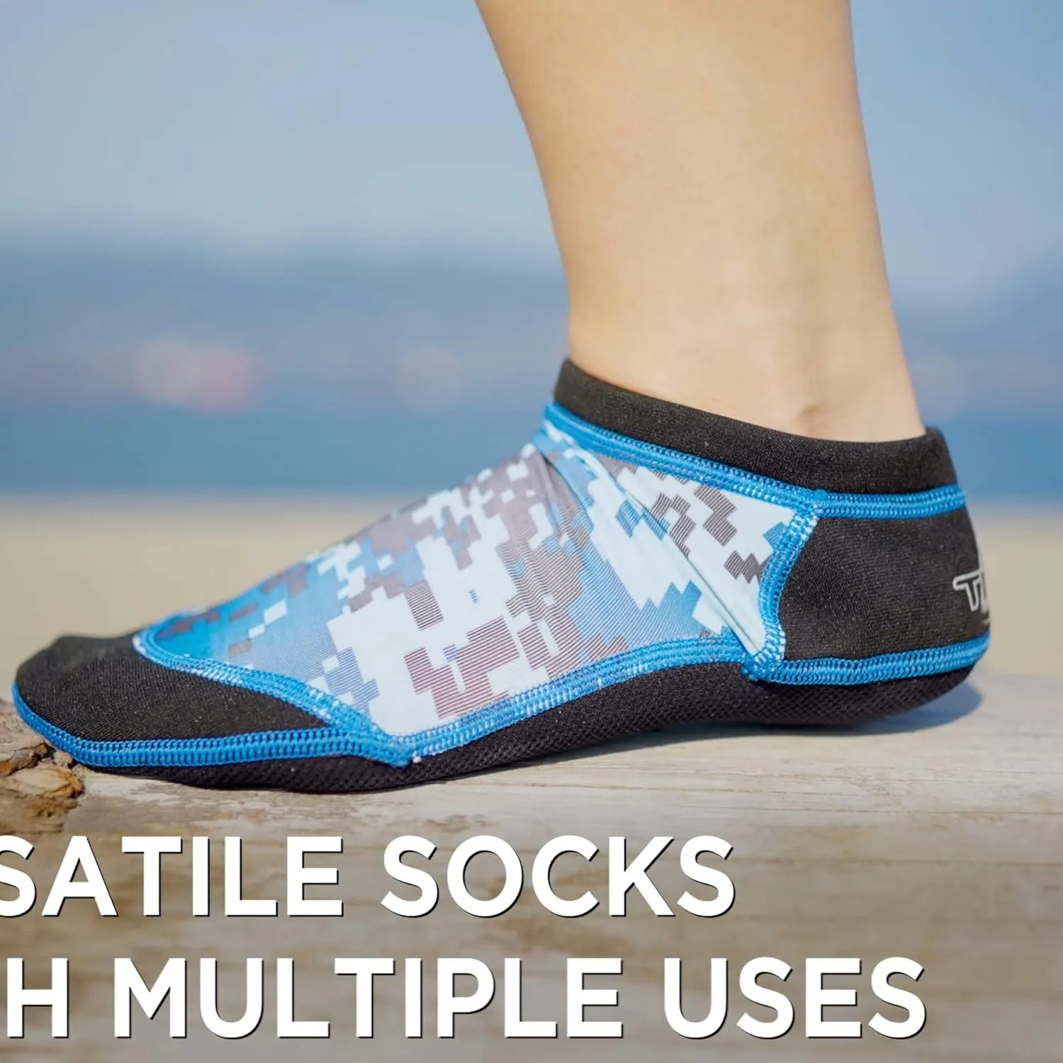 Tilos Sport Skin Socks for Adults and Kids, Protect Against Hot Sand & Sunburn for Water Sports & Beach Activities