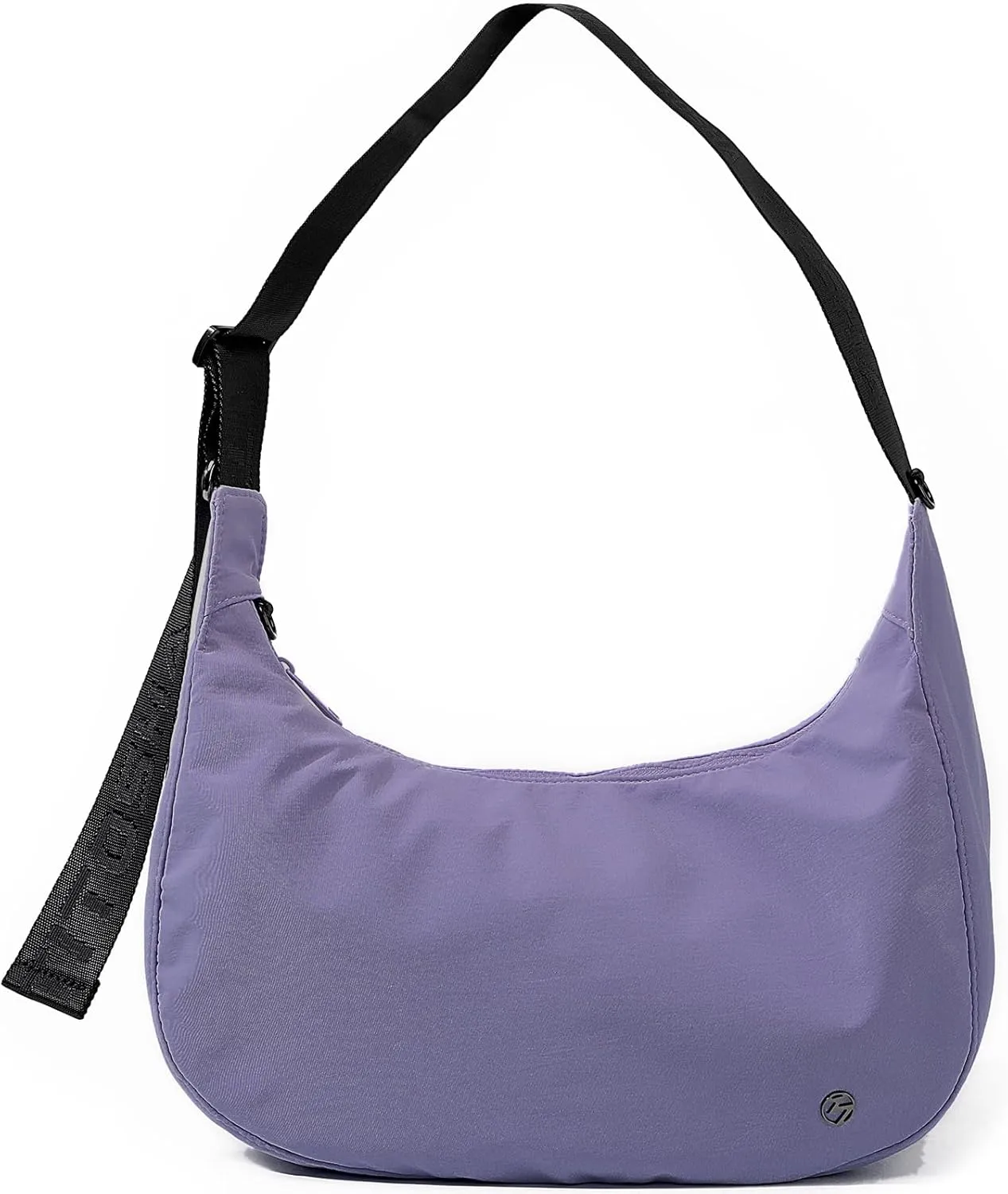 Titosha Medium Nylon Crescent Crossbody Bag for Women with Extended Adjustable Shoulder strap