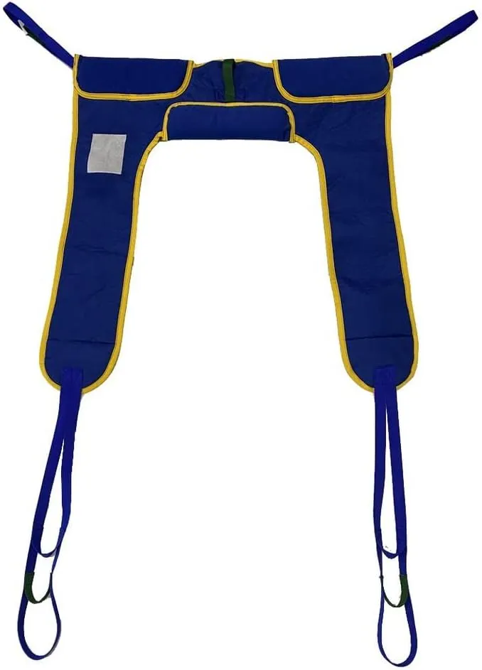 Toileting Sling, Patient Lift for Home Use Transfer Belt Medical Commode Full Body Sling -Compatible with Hoyer, Invacare, McKesson, Drive, Lumex, Medline, Joerns