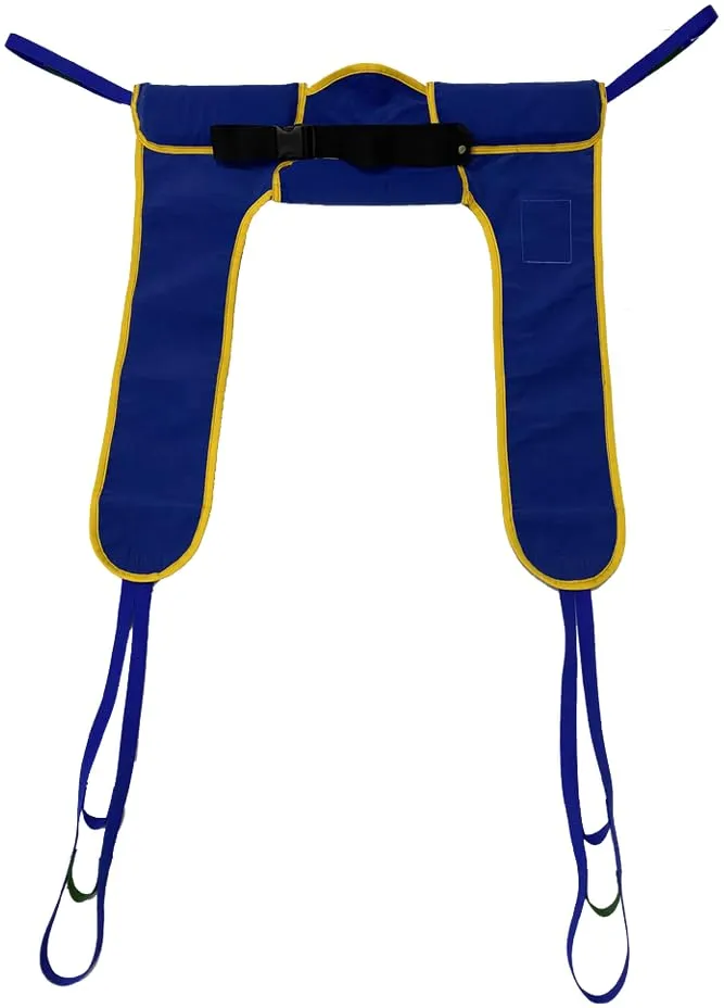 Toileting Sling, Patient Lift for Home Use Transfer Belt Medical Commode Full Body Sling -Compatible with Hoyer, Invacare, McKesson, Drive, Lumex, Medline, Joerns