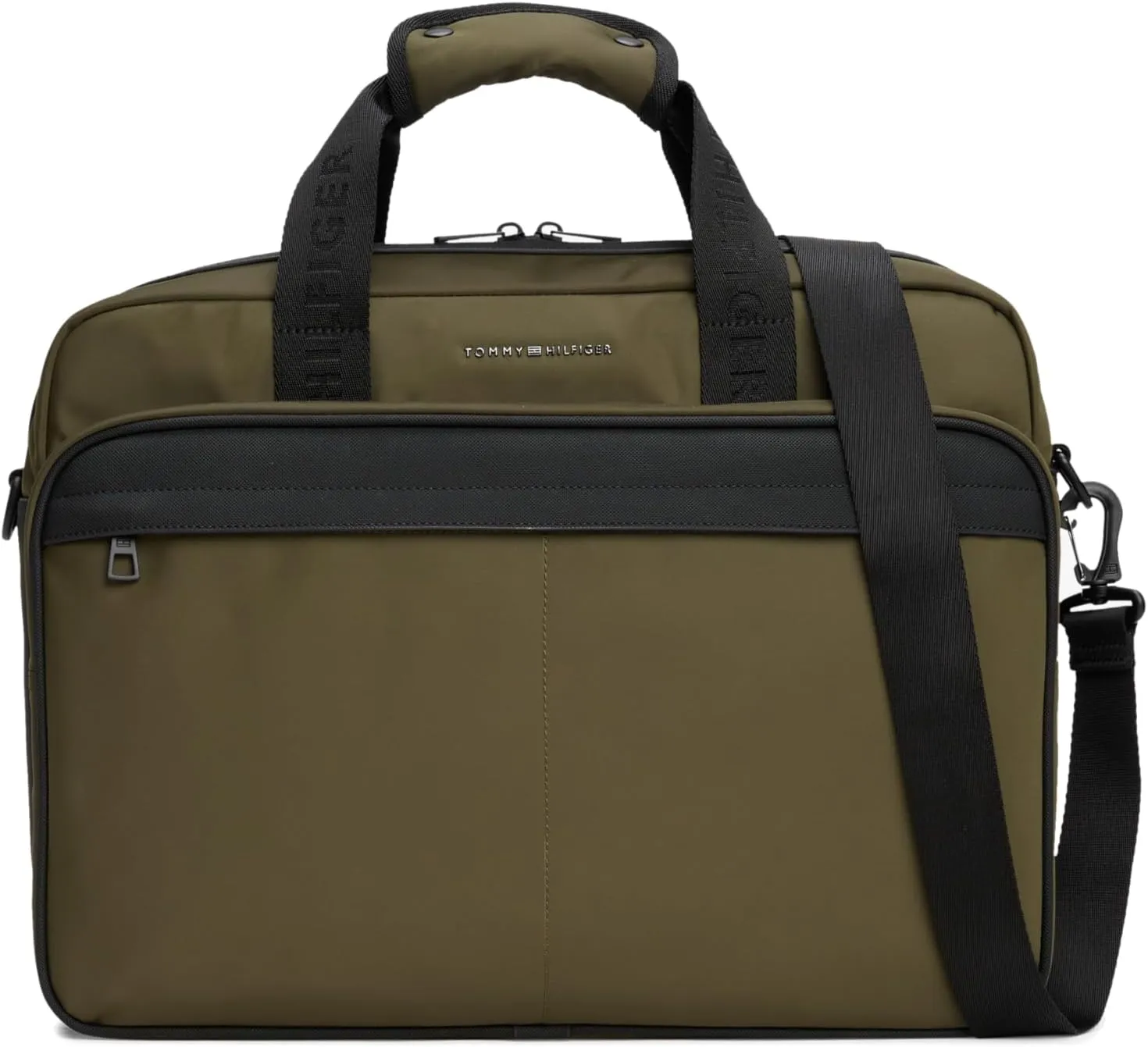 Tommy Hilfiger Repreve Work Bag with Laptop Sleeve and Adjustable Strap