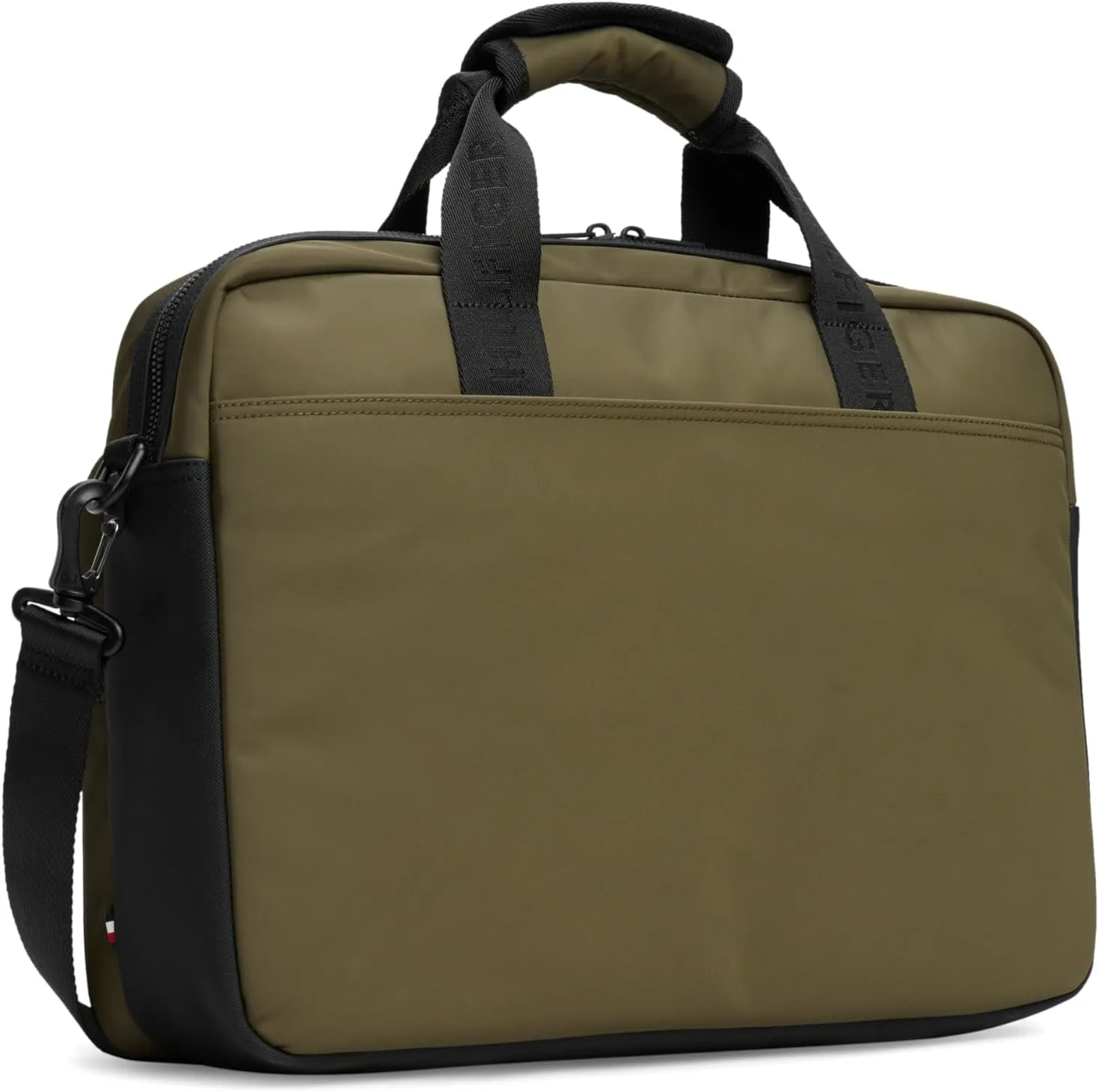 Tommy Hilfiger Repreve Work Bag with Laptop Sleeve and Adjustable Strap