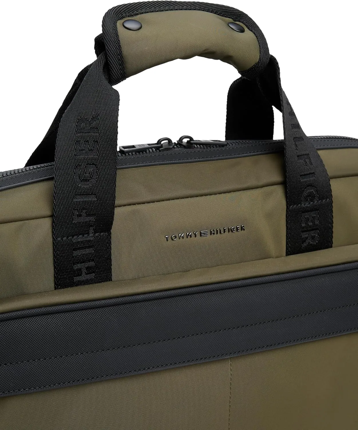 Tommy Hilfiger Repreve Work Bag with Laptop Sleeve and Adjustable Strap