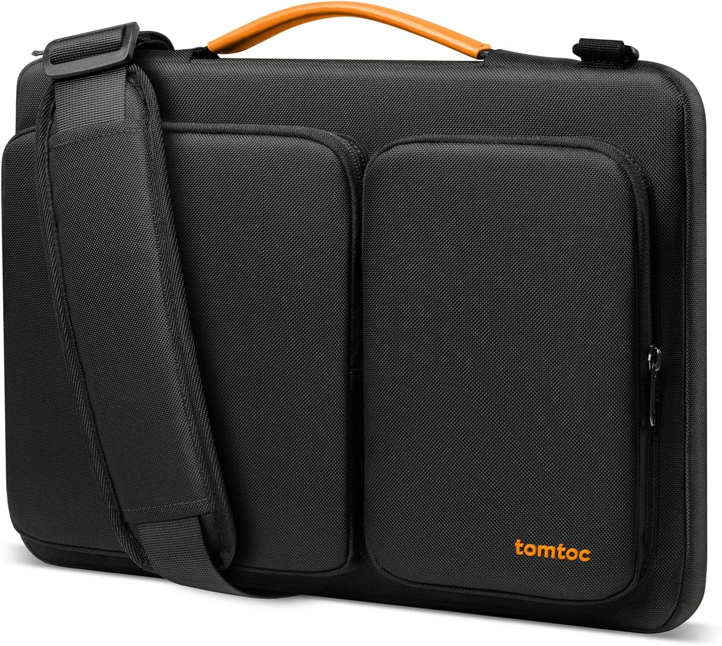 tomtoc Laptop Shoulder Bag for 14 Inch MacBook Pro M4/M3/M2/M1 Pro/Max 2024-2021, 13.5-14.4 Surface Laptop 6/5/Studio 2, Surface Book 3, 360 Protective Case Fit Asus VivoBook
