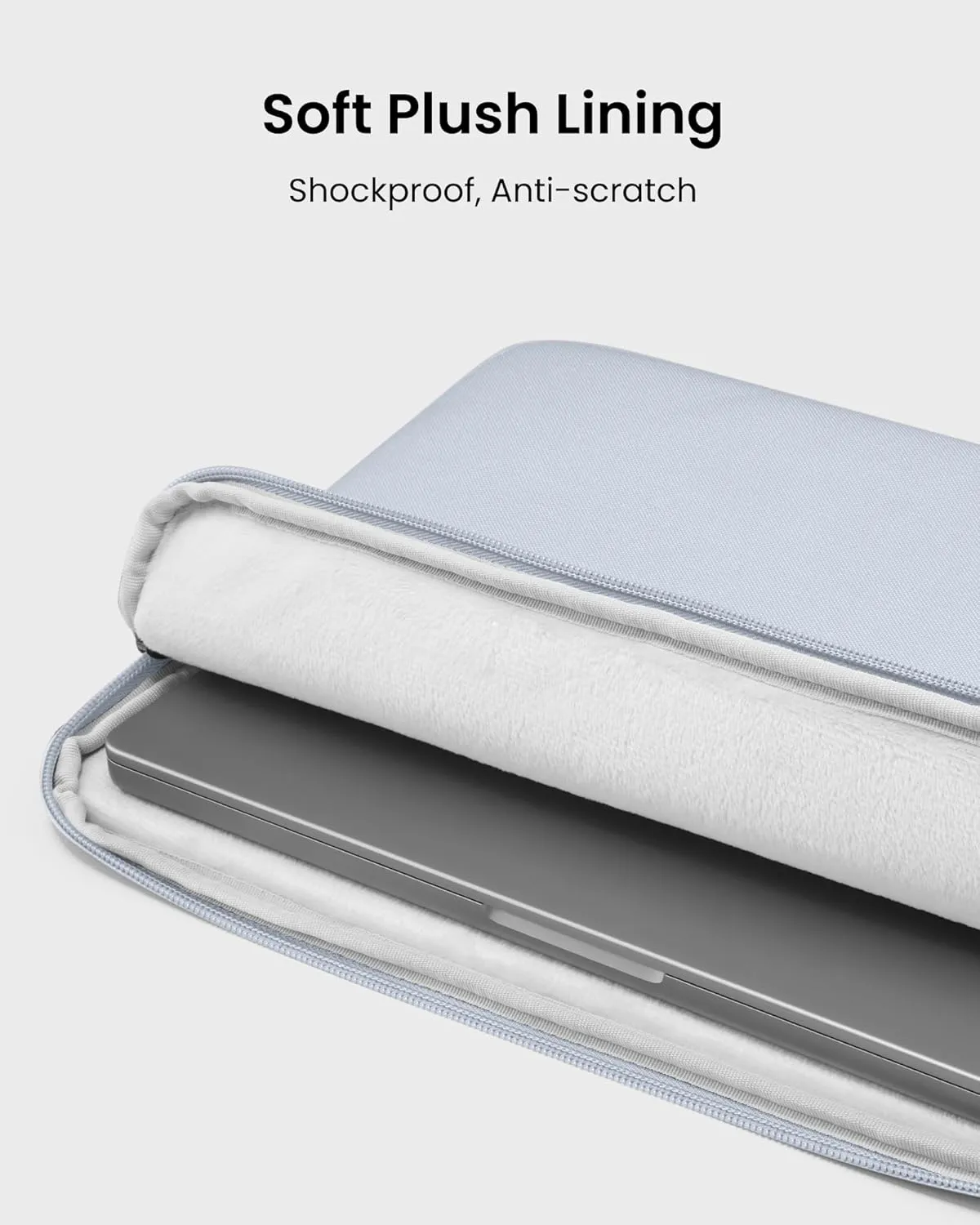tomtoc Slim Laptop Sleeve for 14-inch MacBook Pro M4/M3/M2/M1 Pro/Max 2024-2021, Water-Resistant Protective Case for 13.8 Inch Surface Laptop AI PC, Accessory Bag