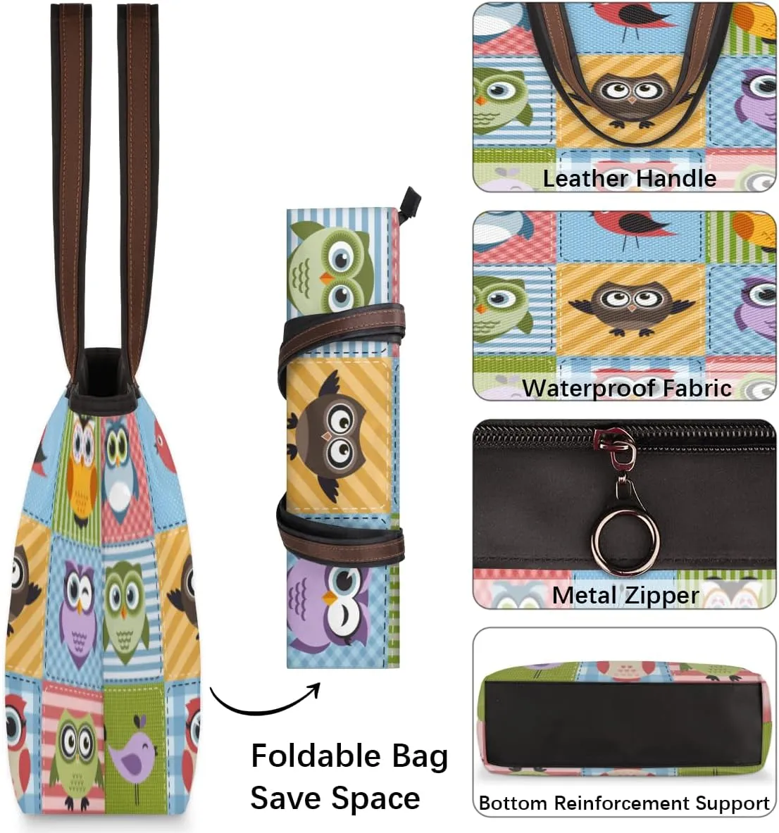 Tote Bag for Women with Zipper Large Capacity Top Handle Casual Shoulder Bag Handbag Reusable Shopping