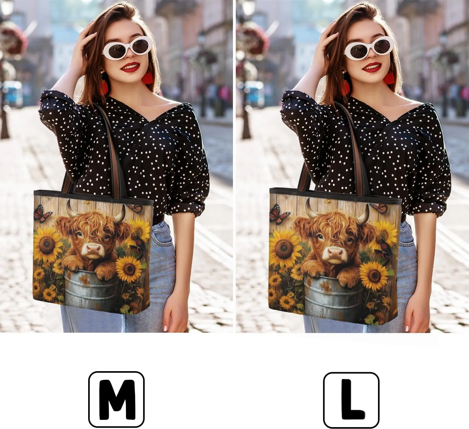 Tote Bag for Women with Zipper Large Capacity Top Handle Casual Shoulder Bag Handbag Reusable Shopping