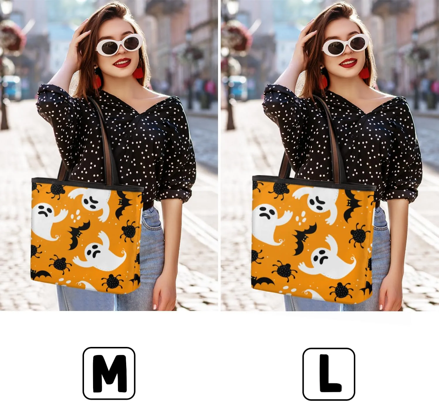 Tote Bag for Women with Zipper Large Capacity Top Handle Casual Shoulder Bag Handbag Reusable Shopping