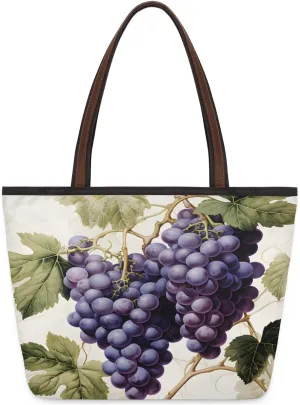 Tote Bag for Women with Zipper Large Capacity Top Handle Casual Shoulder Bag Handbag Reusable Shopping