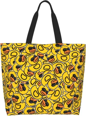 Tote Bag For Womens, Large Casual Shoulder Sling Bags Reusable Grocery Handbag For Travel Shopping Gym
