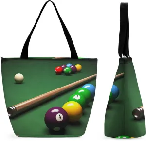 Tote Bag Reusable Grocery Bag with Zipper Funny Deer Women Shopping Bag Large Handbag for Work Travel