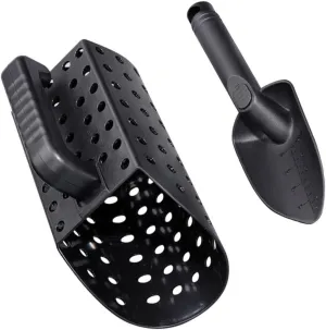 Totority 1set Sturdy Sand Shovel Tool Kit Portable Treasure Finding Shovel for Beach River Simple Design for Detecting Shells Bracelets More for Treasure Hunting Enthusiasts