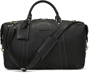 Travelling Handbags Weekender Duffle Bag for Men Male Travel Bags Large Vintage Leather Travel Bag Tote Bag