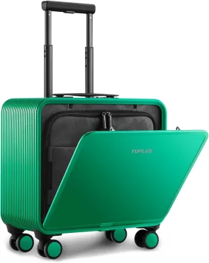 TUPLUS Aluminum Suitcase Hard Shell Luggage Hold Check in Travel Case with 4 Spinner Wheels, Quick Series