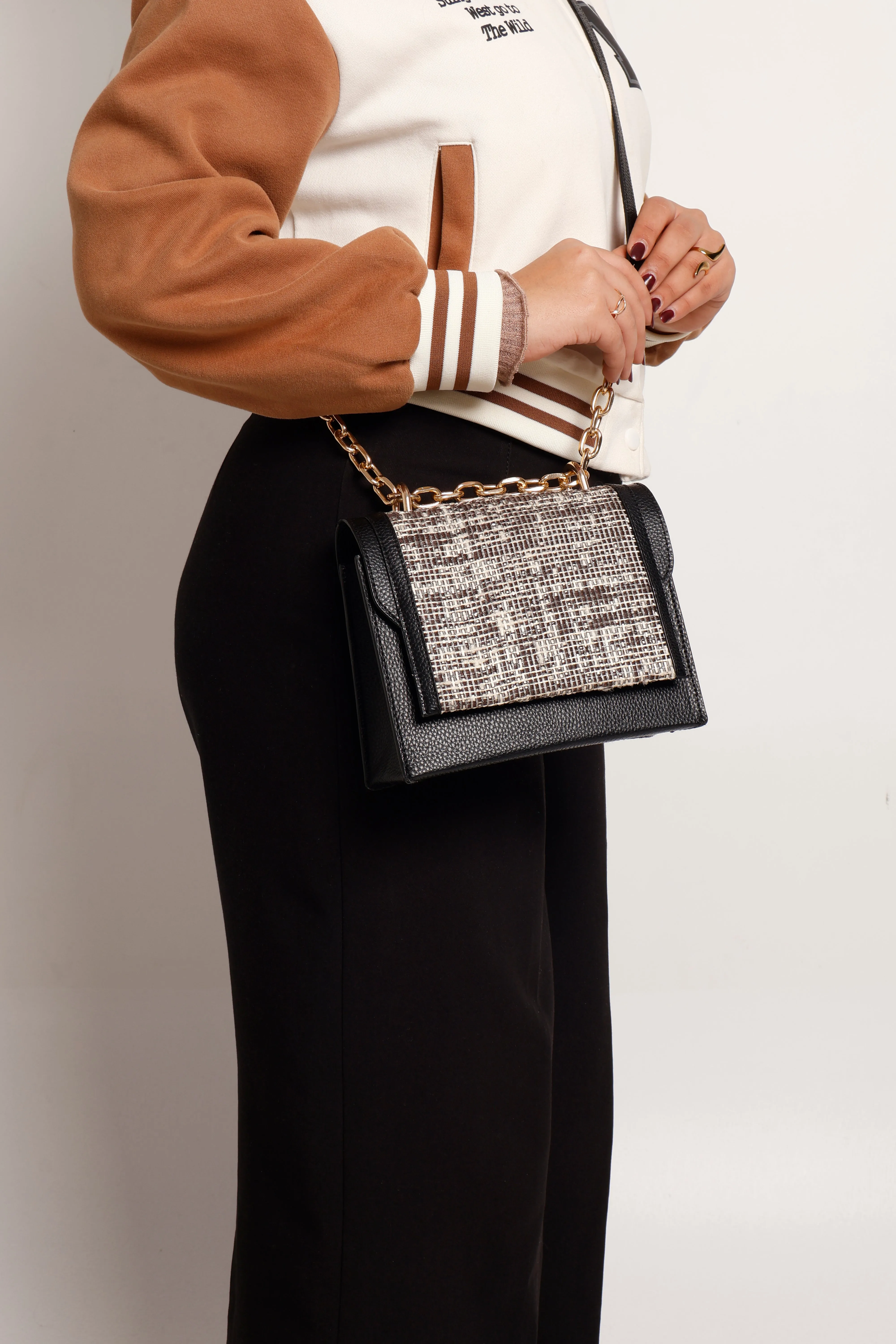 Tweed Lux Flap Bag