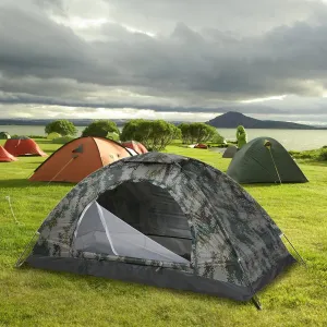 Ultralight Camping Tent Single Layer Portable Tent Anti-UV Coating UPF 30  for Outdoor Beach Fishing