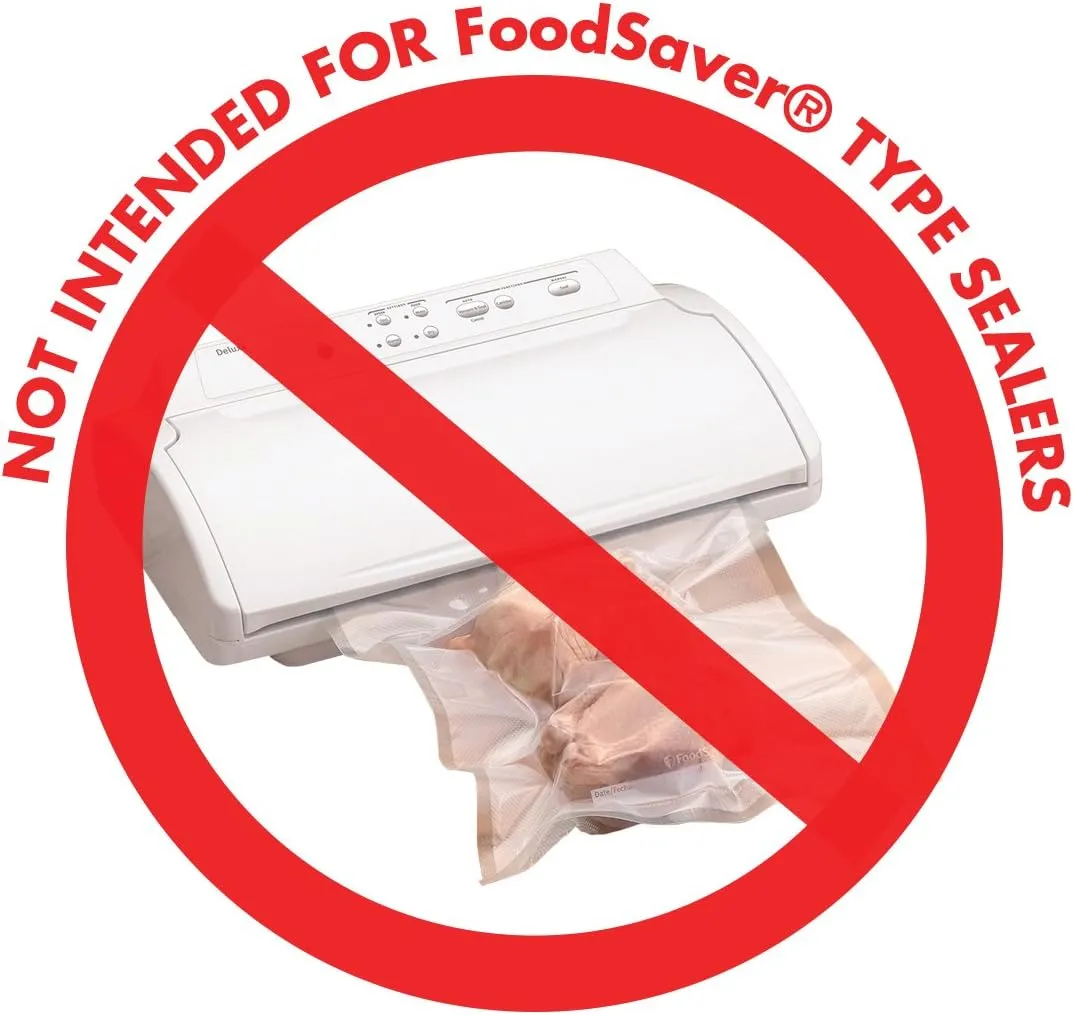 UltraSource - Chamber Machine Pouches 3 Mil Thickness, 8 x 12 inches, Half Gallon Capacity, Pack of 1000 Vacuum Chamber Pouches, BPA-Free Pre-Cut Chamber Vacuum Sealer Bags with tear notch