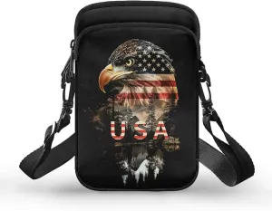 Unisex-Adult Small Sling Bag Crossbody Purse Waist Pack for Women Men