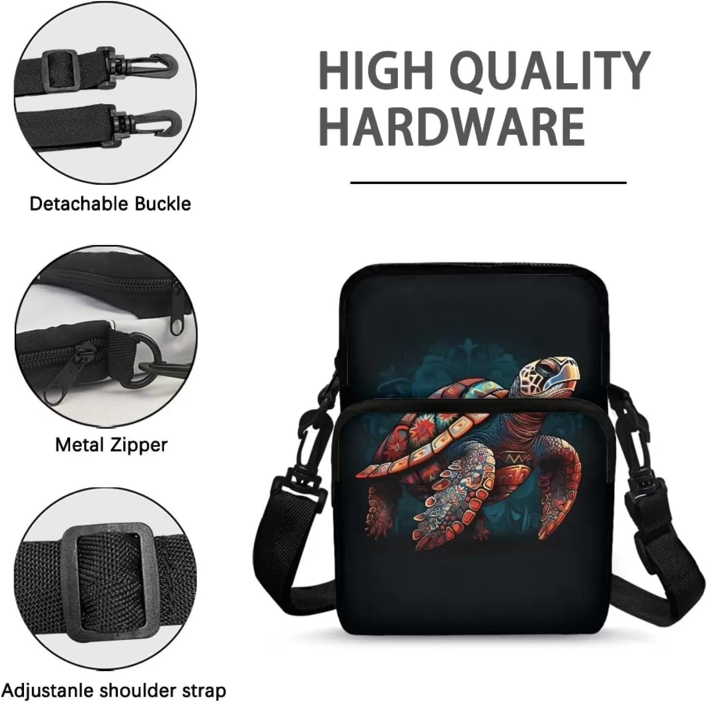 Universal Sling Crosbody Bags for Women Men Teens Over 5