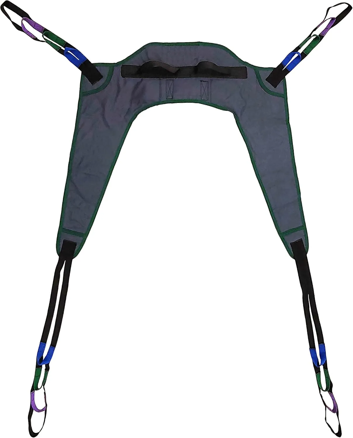 Universal Toileting Sling with Waist Belt (X-Large) fits Tuffcare, Hoyer, Invacare, McKesson, Drive, Lumex, Medline, Joerns and Other Patient Lifts Solid Fabric Polyester Patient Lift Sling