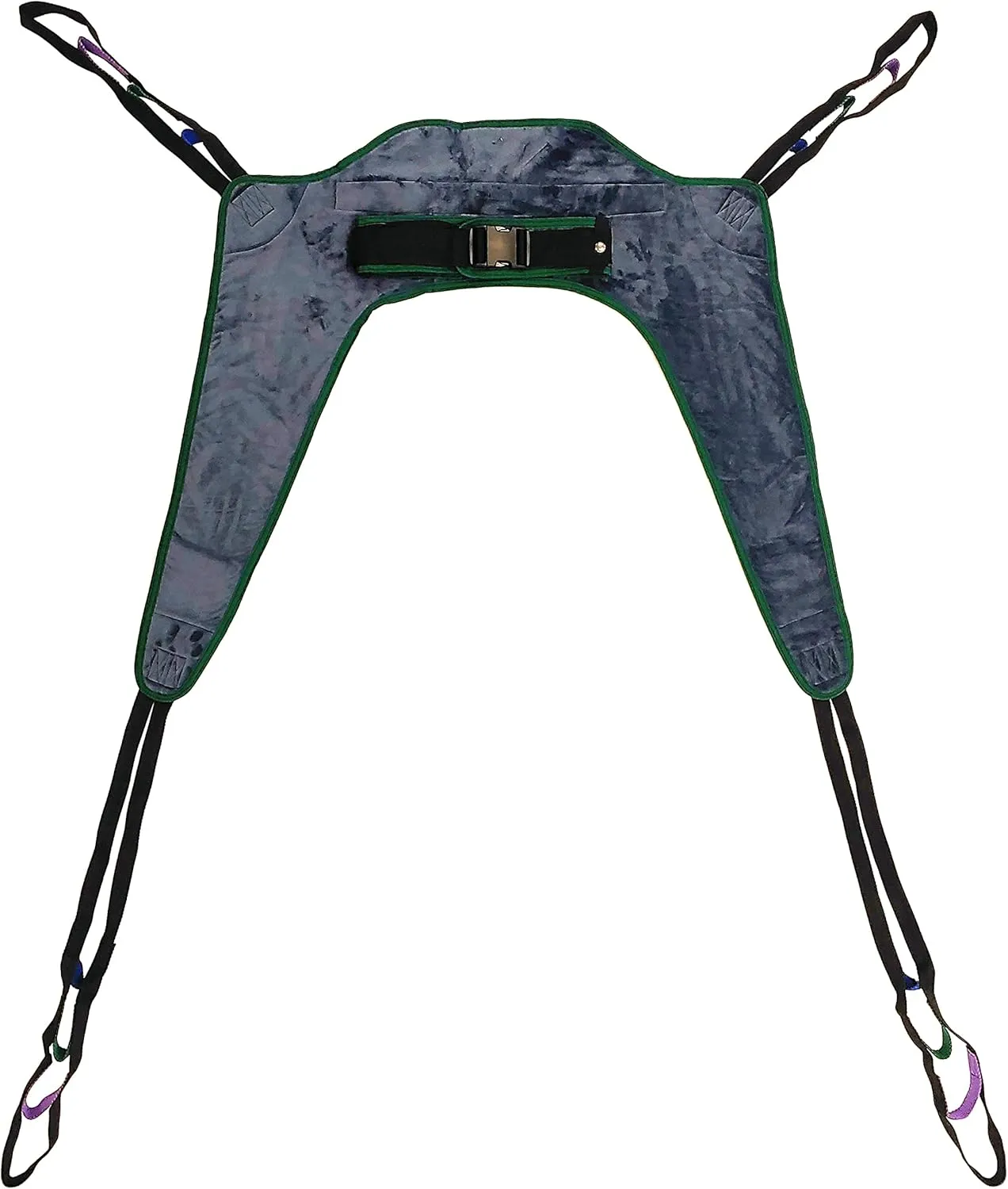 Universal Toileting Sling with Waist Belt (X-Large) fits Tuffcare, Hoyer, Invacare, McKesson, Drive, Lumex, Medline, Joerns and Other Patient Lifts Solid Fabric Polyester Patient Lift Sling