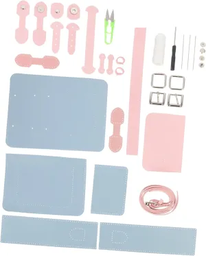 Uonlytech 1 Set DIY Craft Tool Making Kit for Shoulder Bag Accessories Unique Knitting Bag Sewing Material Present for Friends and Family
