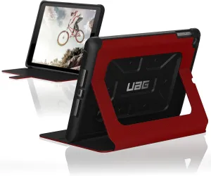 URBAN ARMOR GEAR [UAG] Folio iPad 9.7 (2017 5th Gen & 2018 6th Gen) Metropolis Feather-Light Rugged [Magma] Military Drop Tested iPad Case