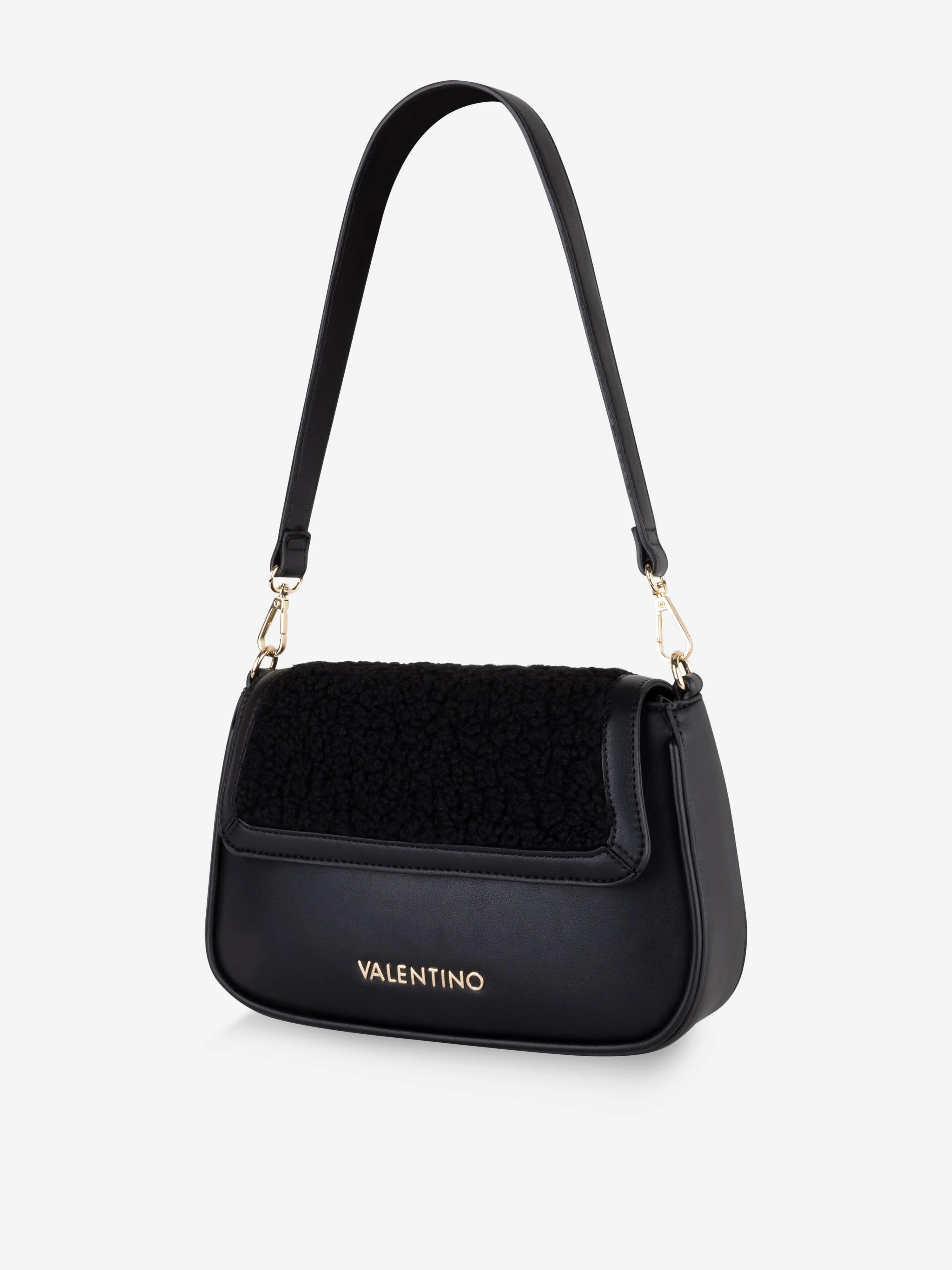 Valentino Shari Flap Bag in Black (26cm)