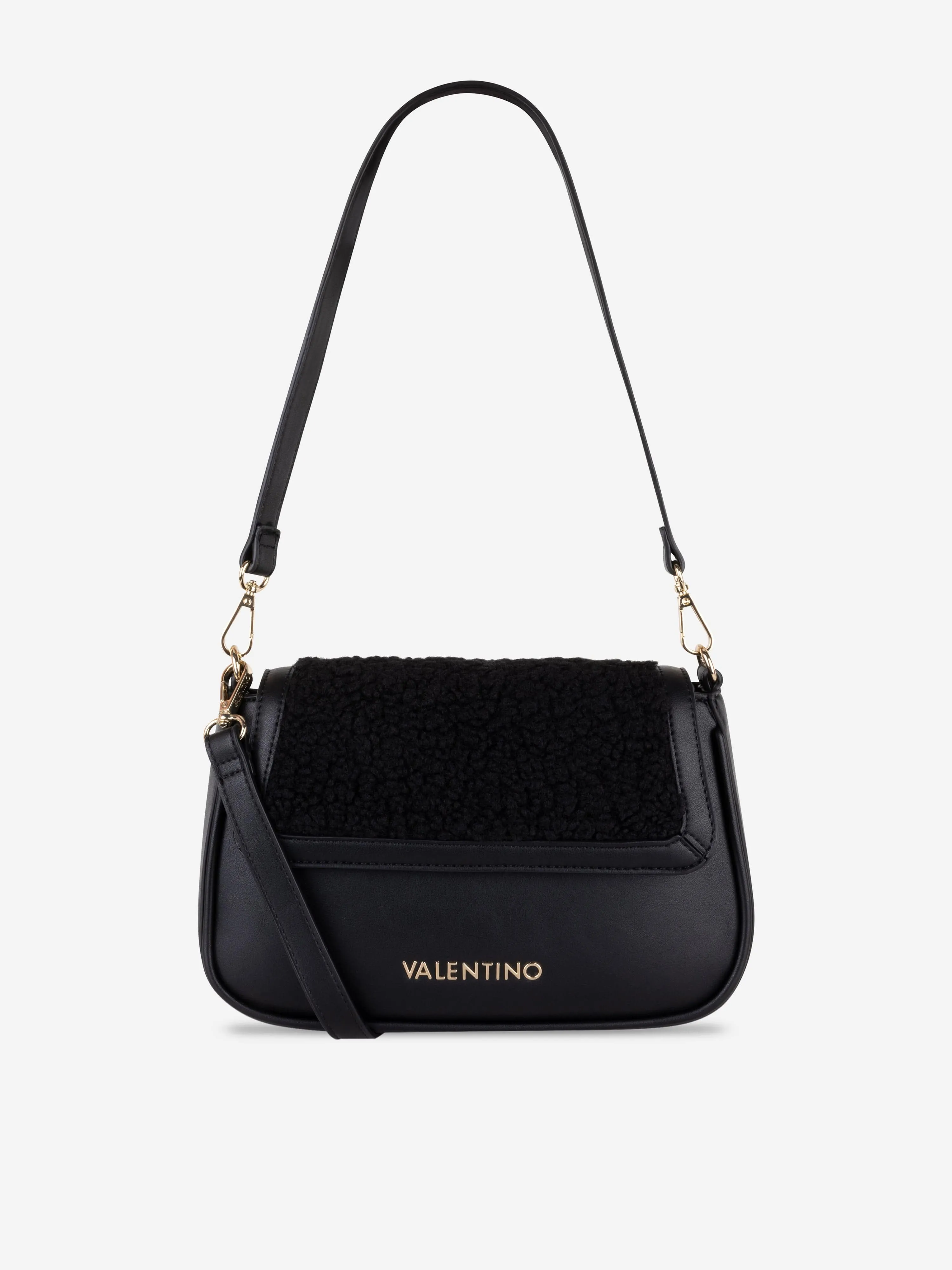Valentino Shari Flap Bag in Black (26cm)