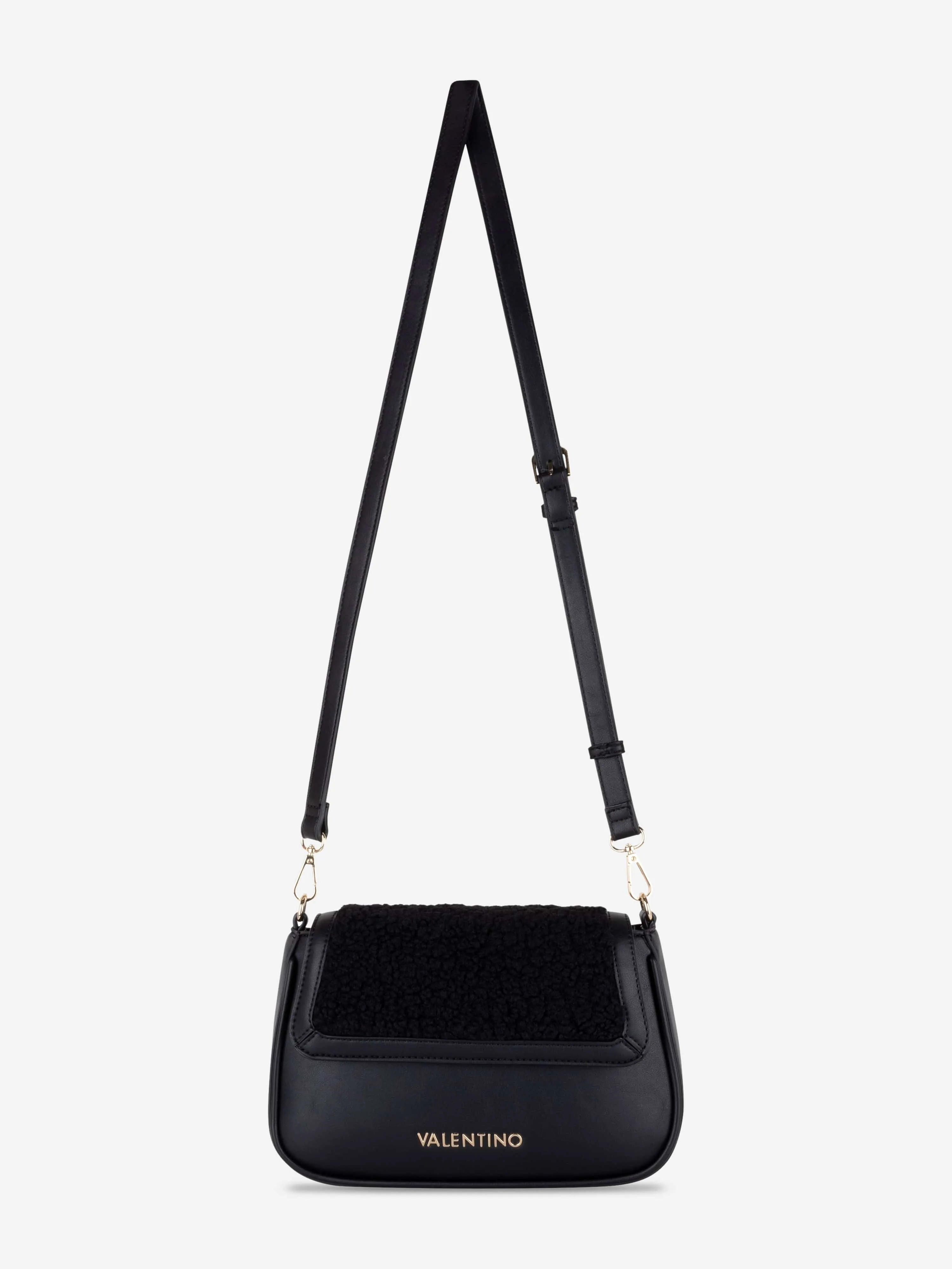 Valentino Shari Flap Bag in Black (26cm)