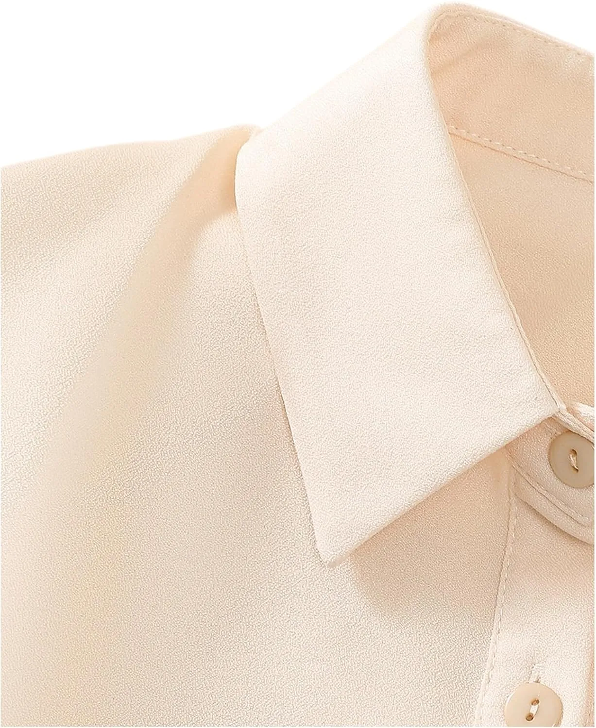 Verdusa Women's Fake Collar Detachable Dickey Collar Half Shirts Blouse