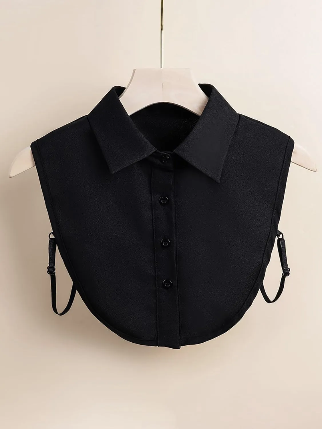 Verdusa Women's Fake Collar Detachable Dickey Collar Half Shirts Blouse
