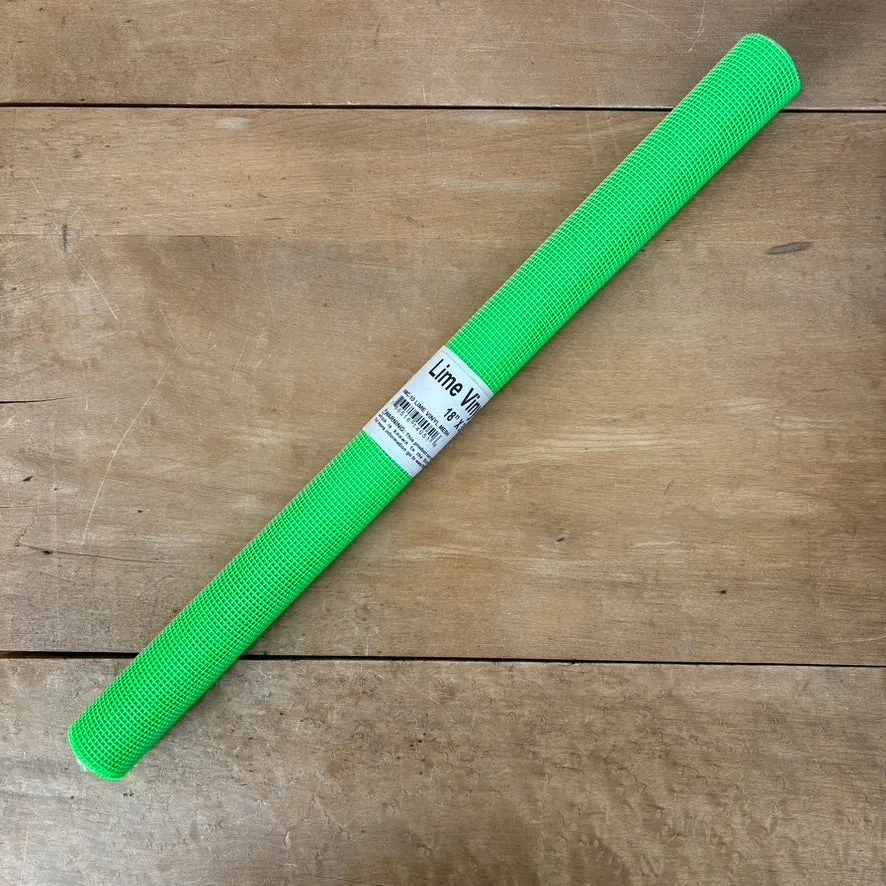Vinyl Mesh - Lime