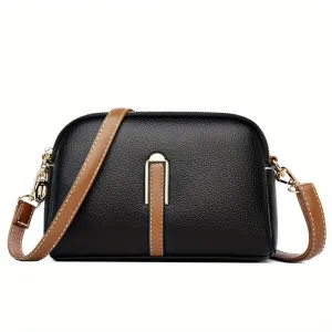 Virella Litchi Texture Crossbody – Vintage Style with a Contemporary Edge