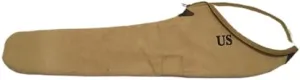 War Equine Militaria Army WWII US M1 Garand 1943 Canvas Carry Case with Carry Strap Fleece Lining - Khaki Color