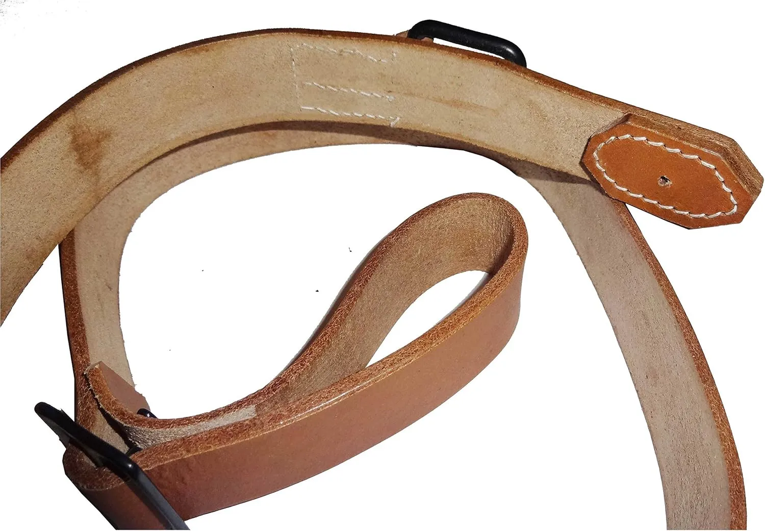 warreplica Austrian Austria Hungarian Steyr-Mannlicher m95 m-95 m1895 / Czech VZ24 VZ23 VZ-24 VZ-23 98 Mauser Leather Sling/Carbine Sling - Reproduction