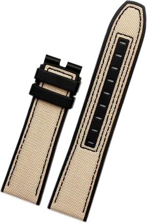Watch Strap Rubber Strap Silicone Strap Universal Strap Buckle Strap Cowhide Strap Nylon Leather Silicone Strap Folding Buckle Strap Watch Strap Strap