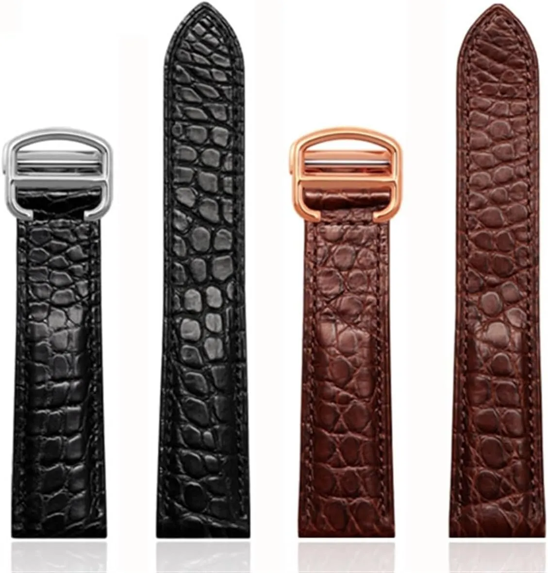 Watch Strap Rubber Strap Silicone Strap Universal Strap Buckle Strap Cowhide Strap Nylon Leather Silicone Strap Folding Buckle Strap Watch Strap Strap