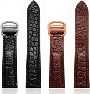 Watch Strap Rubber Strap Silicone Strap Universal Strap Buckle Strap Cowhide Strap Nylon Leather Silicone Strap Folding Buckle Strap Watch Strap Strap