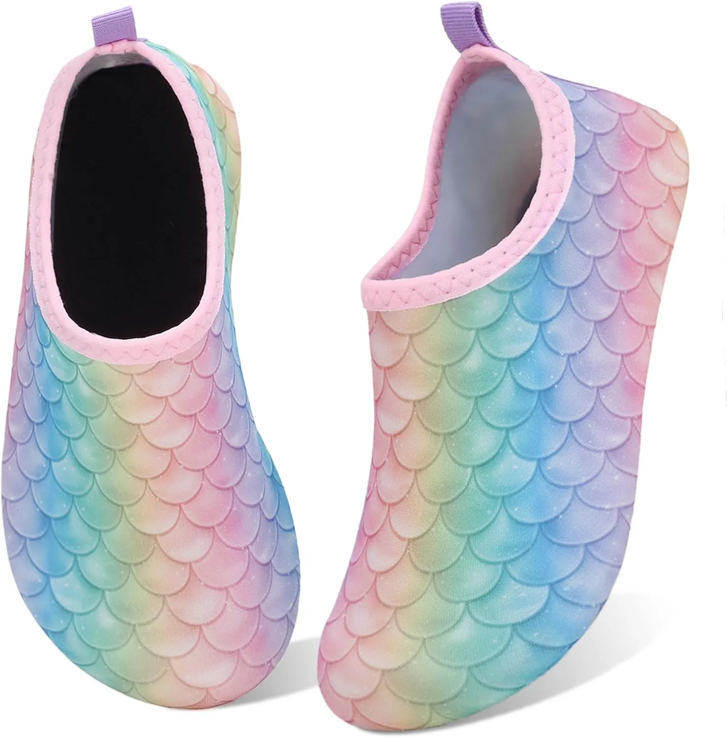 WateLves Kids Water Shoes Toddler Girls Boys Barefoot Non-Slip Quick Dry Aqua Socks for Beach Swim Walking