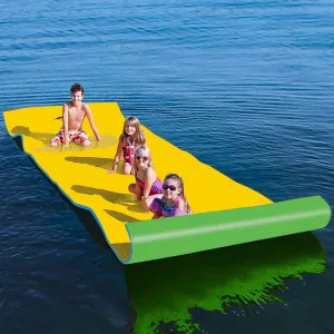 Water Floating Mat 12x 6in Tear Resistant XPE Foam Lake Floats Floating Foam for Water Recreation Pool Lake Beach Ocean