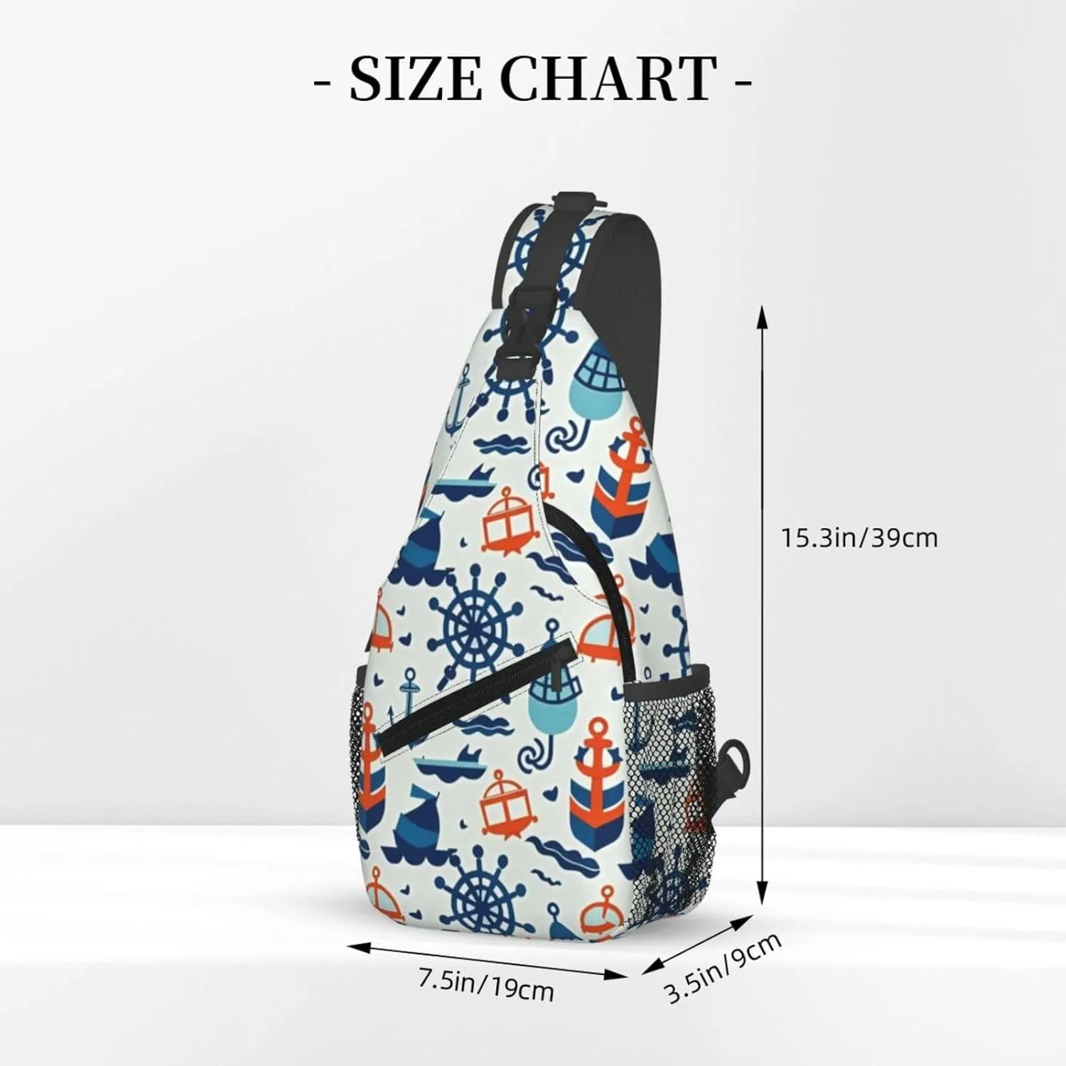 Watercolor Giraffe Texture Crossbody Bags Cross Chest Bag Adjustable Sling Backpack for Women Men