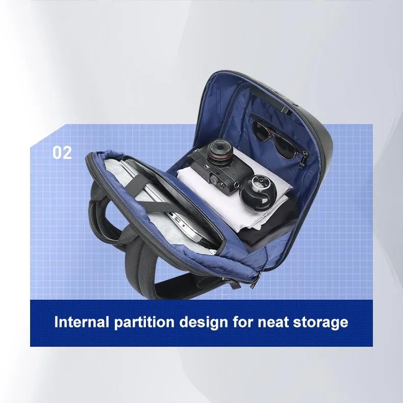 Waterproof Business Laptop Backpack - Large Capacity With Password Lock