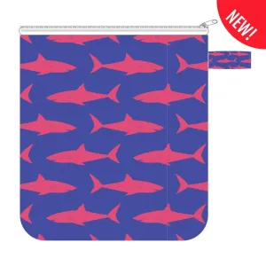 Wet Bag (Pink Sharks)
