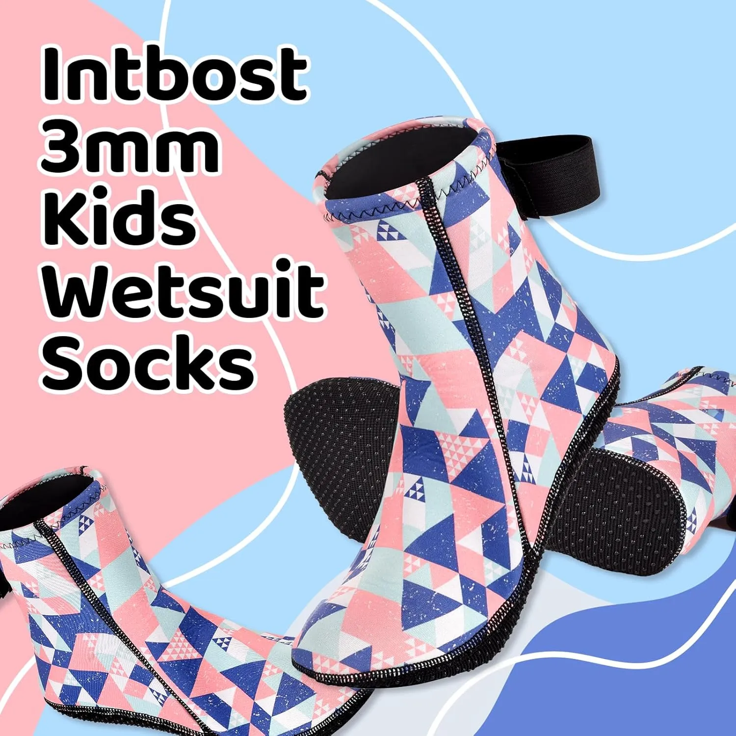Wetsuit Booties for Kids Keep Warm in Cold Water