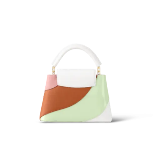 White Top Handle & Sling Bag For Women
