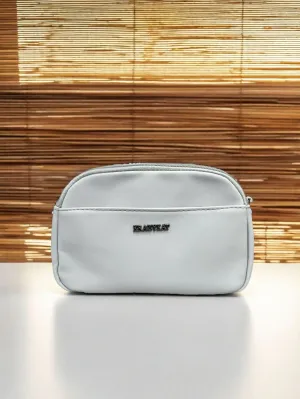 White women's sling bag for parties / travel
